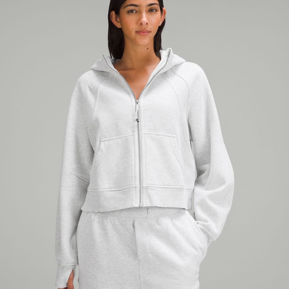 LULULEMON oversized full zip hoodie *dark grey*